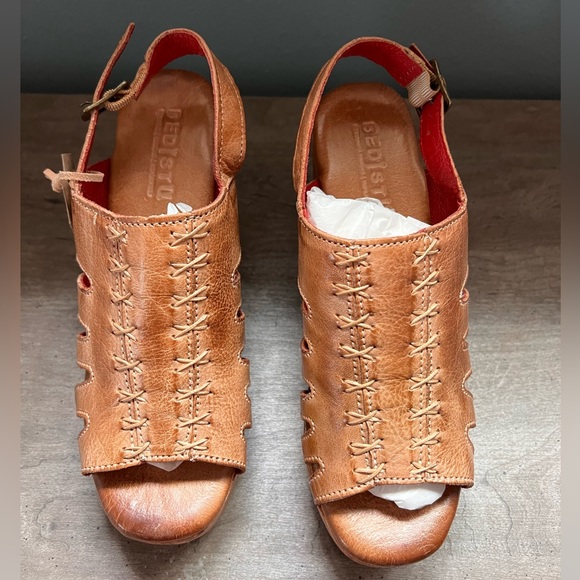 Bed Stu Shoes Bed Stu Fontella Leather Wedges Poshmark